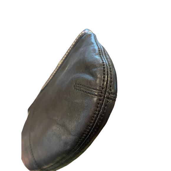 Coach‎ Soho Pleated Matted Black Leather Clutch Wristlet Handbag Purse F13734 - Picture 11 of 14